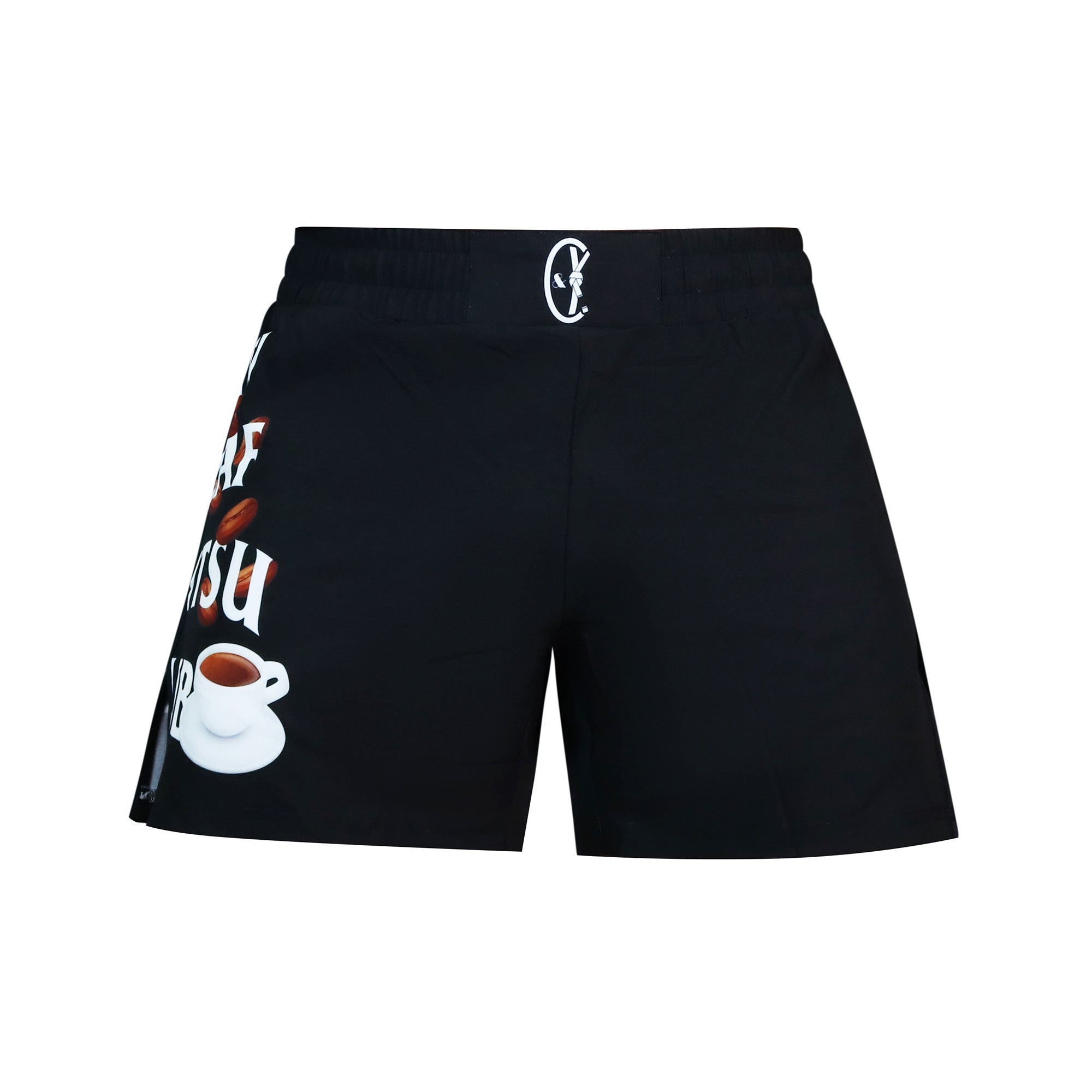 Anti Decaf Jiu Jitsu Club Hybrid Fight Shorts - Coffee&Kimuras