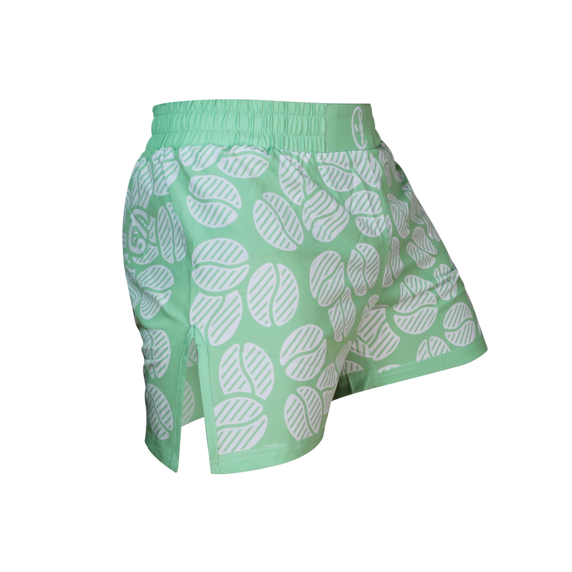 Matcha Latte Hybrid Fight Shorts - Coffee&Kimuras