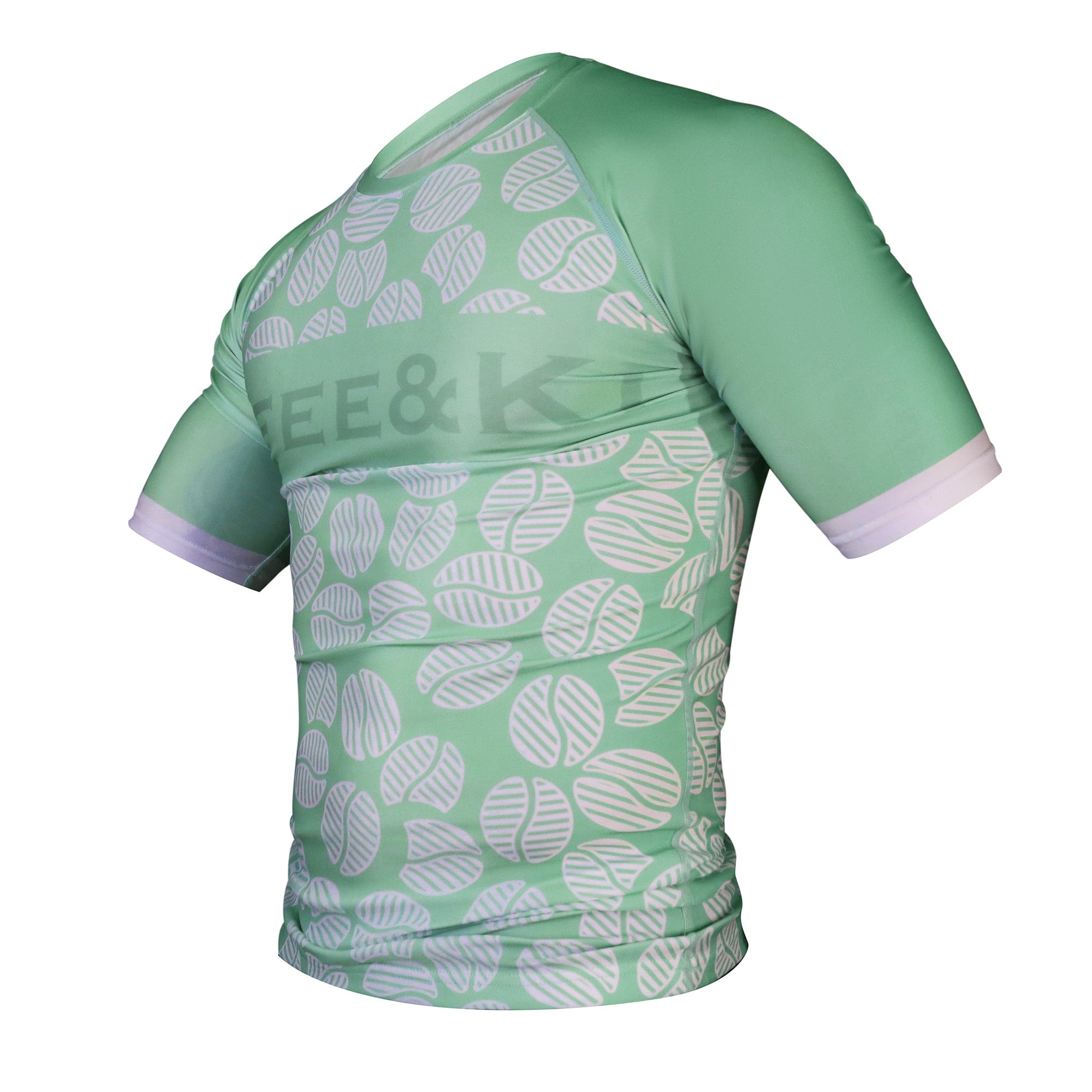 Matcha Latte Short Sleeve Rashguard - Coffee&Kimuras