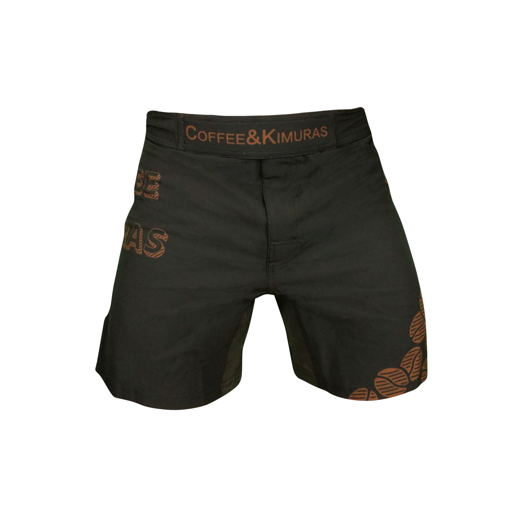 Signature 2.0 Ranked Grappling Shorts - Brown - Coffee&Kimuras