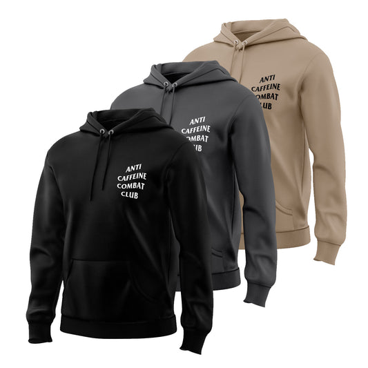 Anti Caffeine Combat Club Hoodie - Coffee&Kimuras