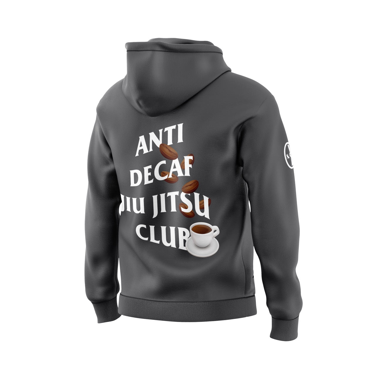 Anti Decaf Jiu Jitsu Club 2.0 Hoodie - Coffee&Kimuras