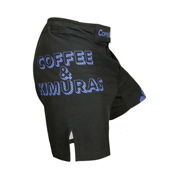 Signature 2.0 Ranked Grappling Shorts - Blue - Coffee&Kimuras