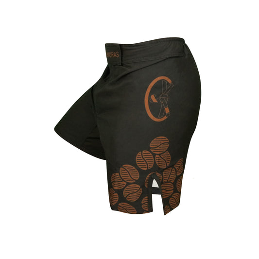 Signature 2.0 Ranked Grappling Shorts - Brown - Coffee&Kimuras