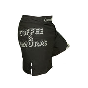 Signature 2.0 Ranked Grappling Shorts - White/Black - Coffee&Kimuras