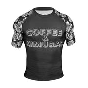 Signature 2.0 Ranked Short Sleeve Rashguard - Black - Coffee&Kimuras