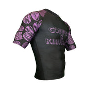 Signature 2.0 Ranked Short Sleeve Rashguard - Purple - Coffee&Kimuras